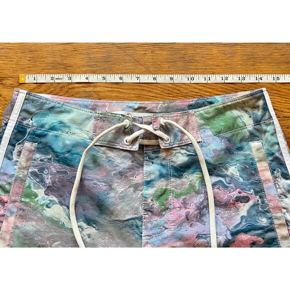 CG HABITATS OG Athletic Fit 309 Pink/Blue Boardshorts Mens sz 28 - Picture 8 of 12